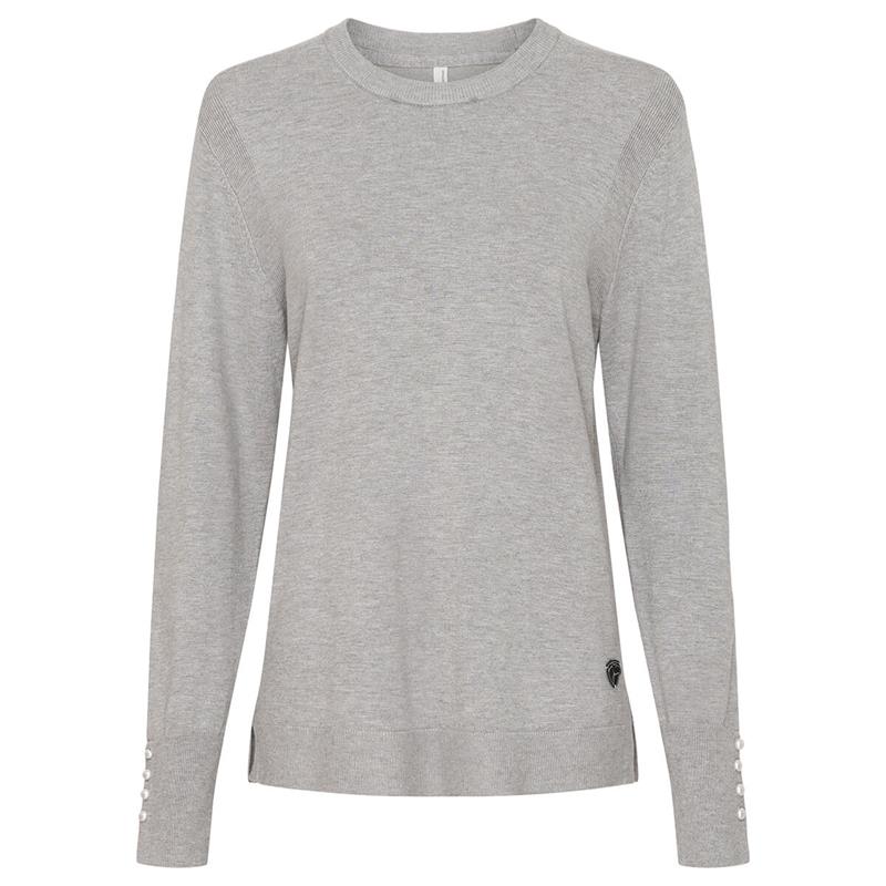 CATAGO Robyn strikpullover | Grå